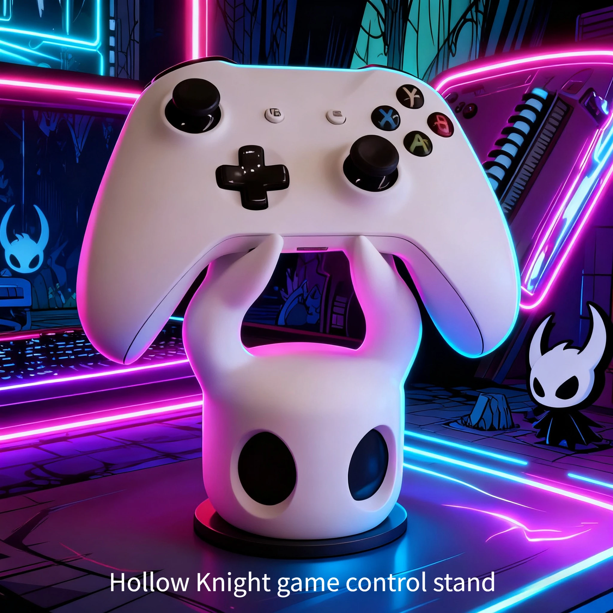 Gaming Accessories In Japan - ขาตั้งคอนโทรลเลอร์เกมอเนกประสงค์แบบใหม่ ใช้งานร่วมกับ PS4/PS5/Switch ลาย Hollow Knight
