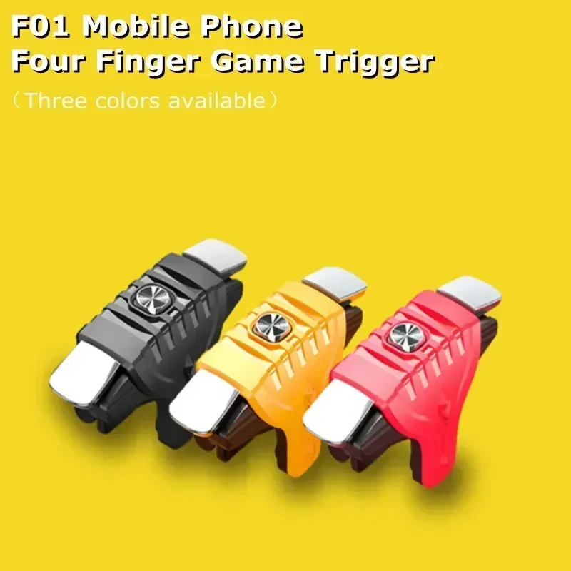 Gaming Accessories For Phone - 2ชิ้น ABS จอยสติ๊ก F01สำหรับเกม pubg L1ยิงจุดมุ่งหมายปุ่ม