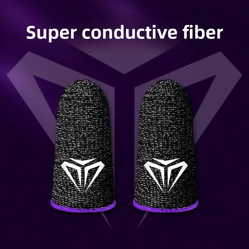 Gaming Accessories Mobile - ฝาครอบนิ้วสําหรับเล่นเกมสําหรับหน้าจอสัมผัส | การออกแบบกันลื่นระบายอากาศและกันเหงื่อ | อุปกรณ์เสริมเกมมือถือ