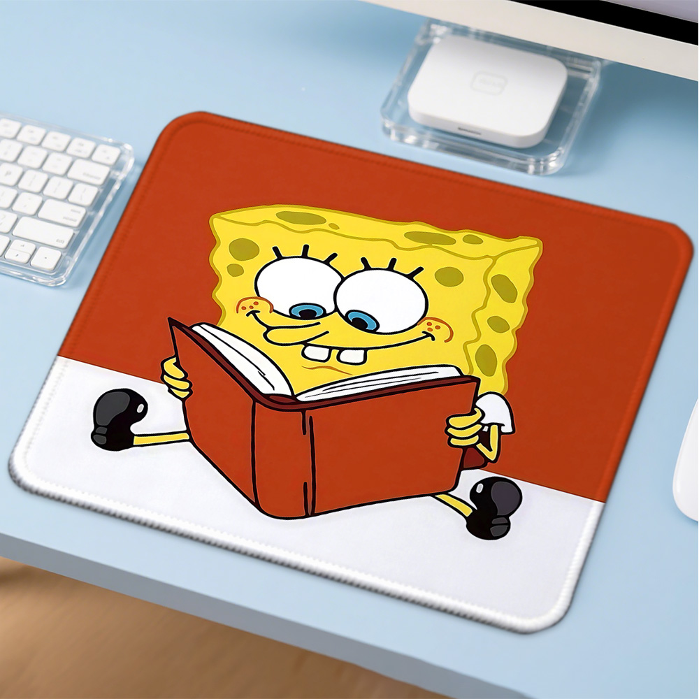 Gaming Accessories Companies - แผ่นรองคีย์บอร์ด S-Spongebobs แผ่นรองคอมพิวเตอร์ อุปกรณ์เสริมโต๊ะทำงาน พีซีเกมเมอร์ แผ่นรองเมาส์