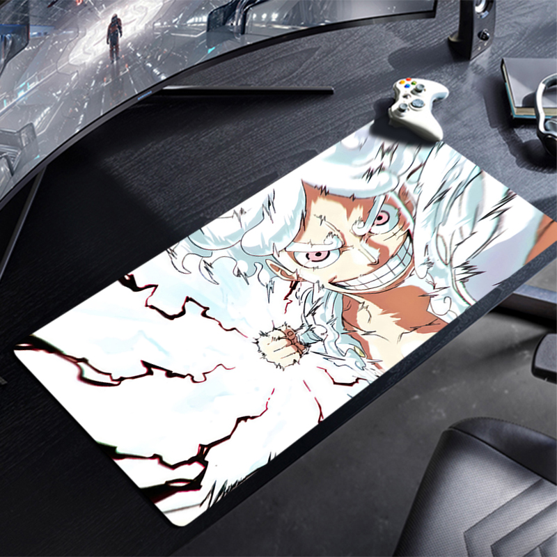 Gaming Accessories Computer - แผ่นรองเมาส์อนิเมะวันพีซ สำหรับเกมเมอร์ พีซี คอมพิวเตอร์ ขนาดใหญ่ 900x400