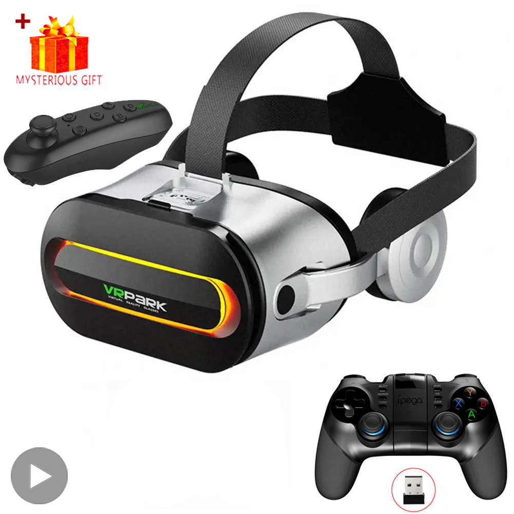 Gaming Accessories For Phone - แว่นตา VR เสมือนจริง 3 มิติ พร้อมบลูทูธ