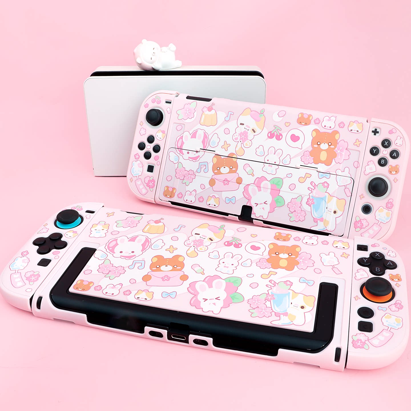 Gaming Accessories In China - เคสป้องกันสำหรับสวิตช์ Ns Oled Original Cherry Blossom