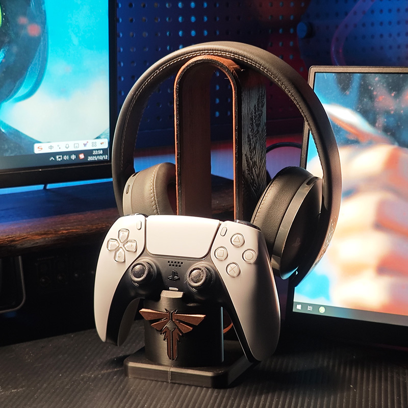 Gaming Accessories In Japan - ที่วางหูฟังลายเซลด้า ธีมอนิเมะ ที่แขวนโลโก้เกม PS5 อุปกรณ์ตกแต่งโต๊ะทำงานสำหรับอีสปอร์ต อุปกรณ์เสริมสำหรับเครื่องเล่นเกม