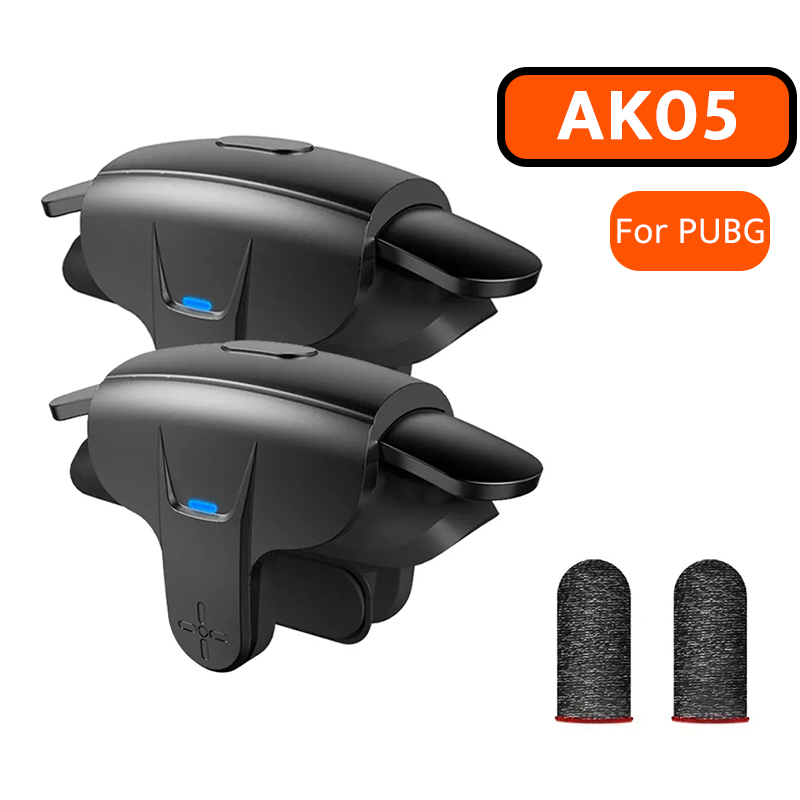Gaming Accessories Mobile - คอนโทรลเลอร์เกม AK05 สำหรับโทรศัพท์มือถือ PUBG ปุ่มยิงและเล็ง ปุ่มทริกเกอร์