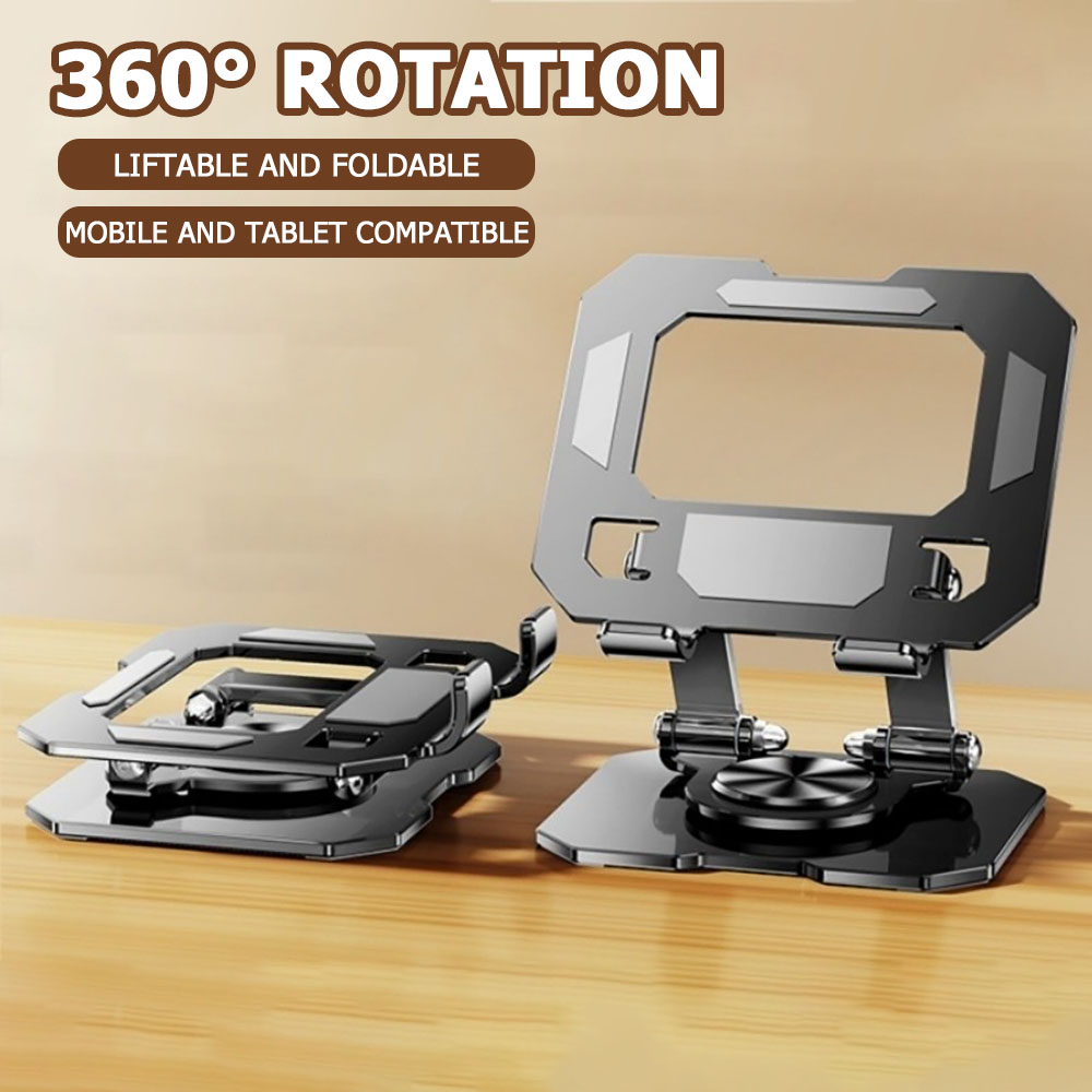 Gaming Accessories For Phone - ขาตั้งแท็บเล็ตแบบหมุนได้ 360 องศา ปรับระดับได้ พับเก็บได้ ยกขึ้นได้