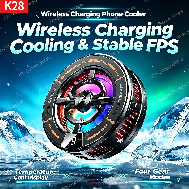 K28 ตัวทำความเย็นโทรศัพท์แบบแม - Gaming Accessories For Phone บทวิจารณ์และราคา