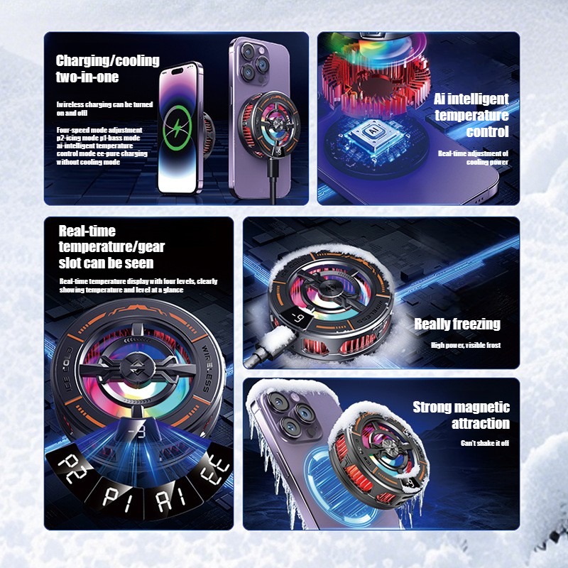 K28 ตัวทำความเย็นโทรศัพท์แบบแม - Gaming Accessories For Phone บทวิจารณ์และราคา