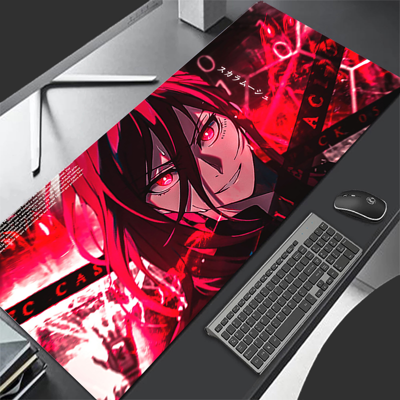 แผ่นรองเม้าส์ลายอนิเมะ HD ล็อค - Gaming Accessories Images บทวิจารณ์และราคา