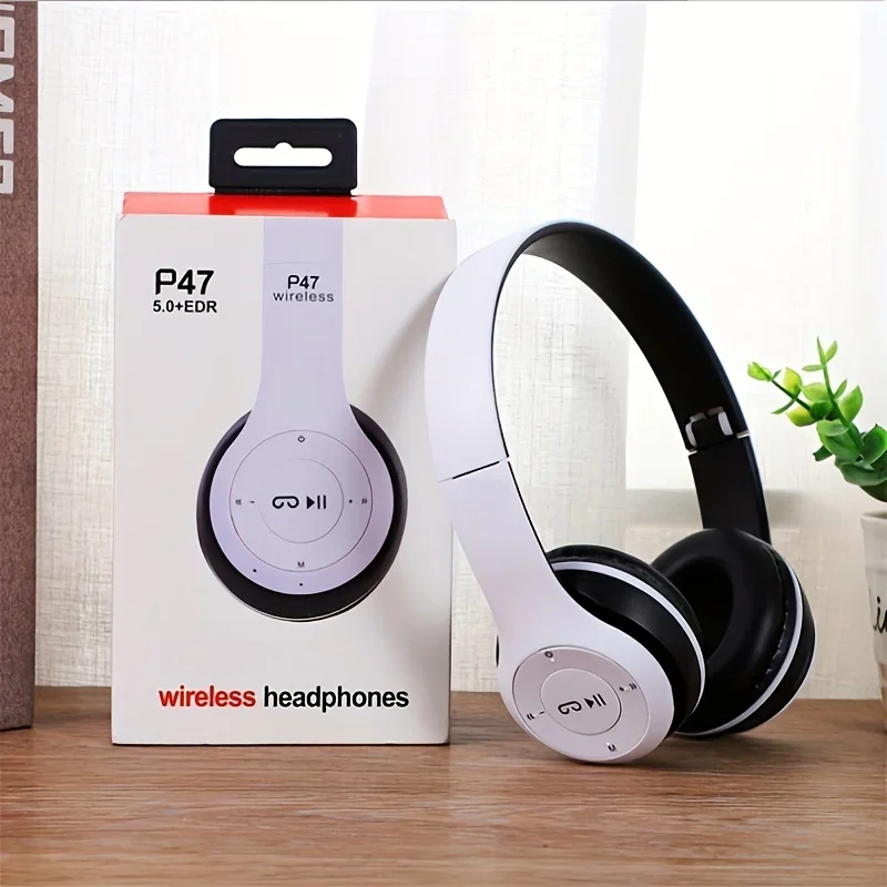 ชุดหูฟังสเตอริโอ P47 5.0 ชุดหู - Gaming Accessories Iphone บทวิจารณ์และราคา