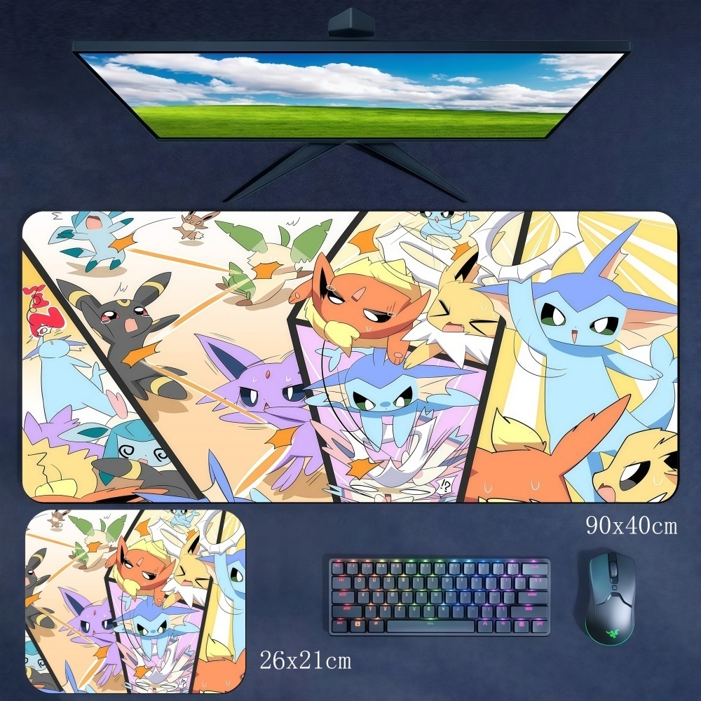 แผ่นรองเมาส์ยางลายการ์ตูนอนิเม - Gaming Accessories Images บทวิจารณ์และราคา