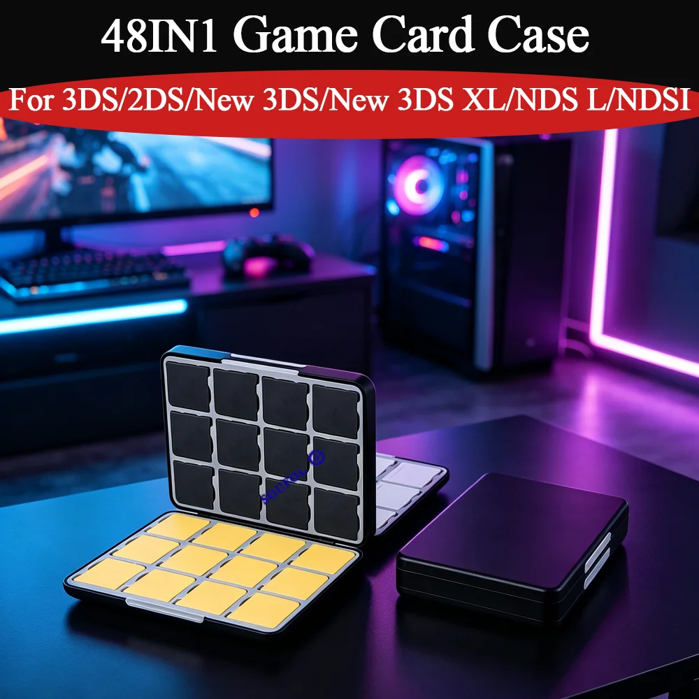 2026 ใหม่สำหรับ 3DS 48IN1 กล่อ - Gaming Accessories Box บทวิจารณ์และราคา