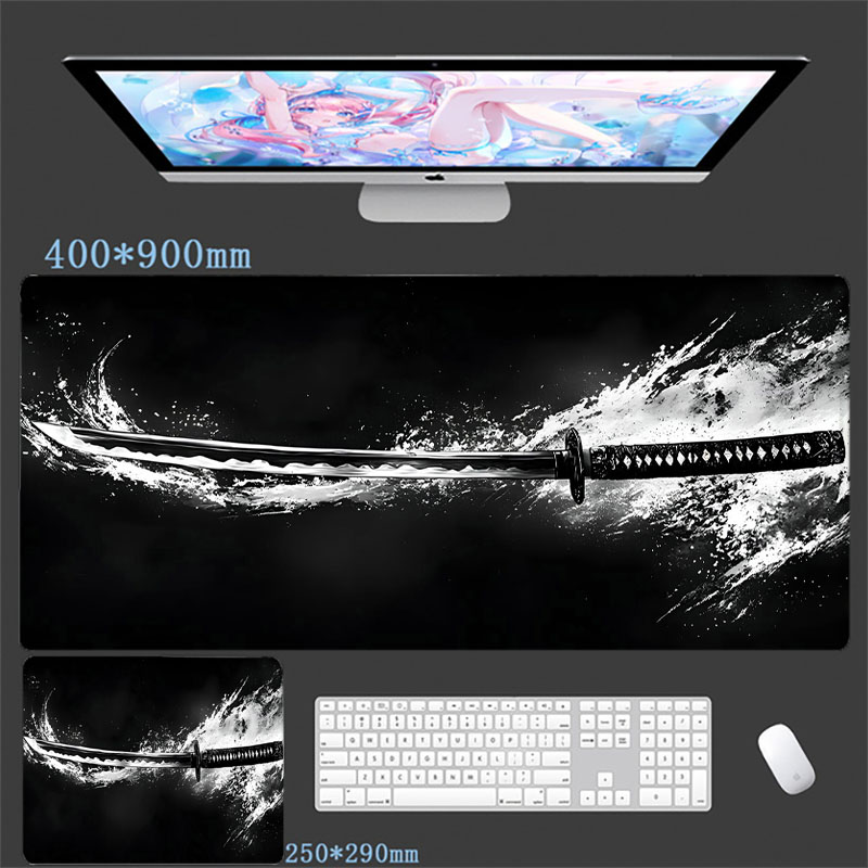 แผ่นรองเมาส์ลายดาบซามูไร อุปกร - Gaming Accessories Companies บทวิจารณ์และราคา