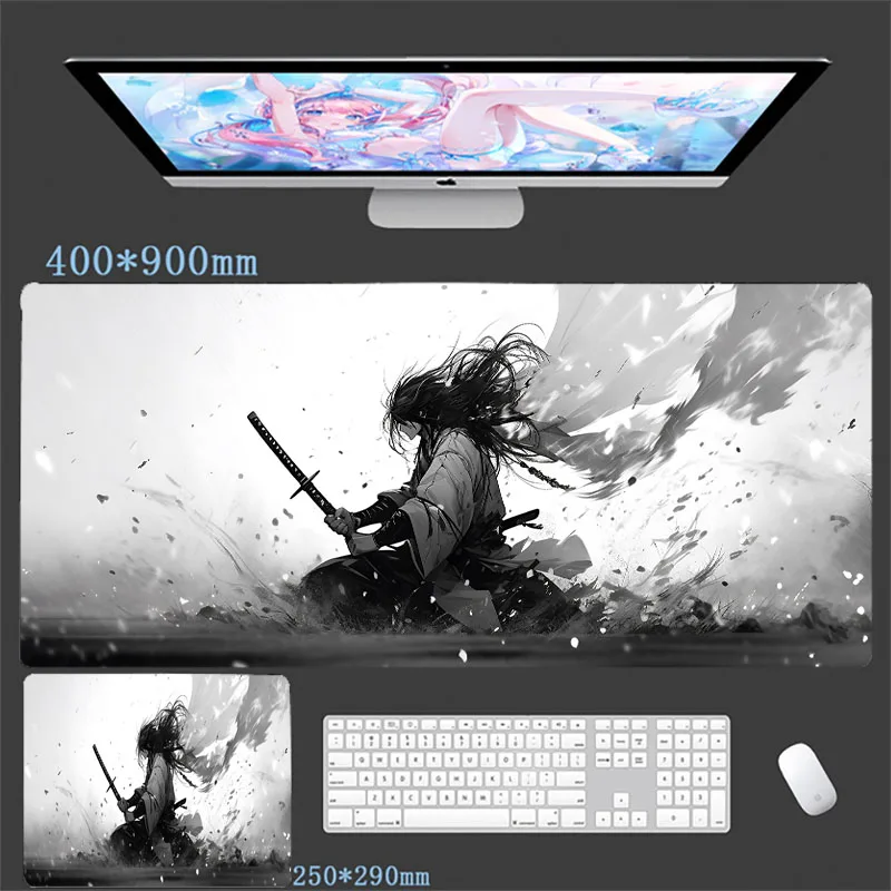 แผ่นรองเมาส์ลายดาบซามูไร อุปกร - Gaming Accessories Companies บทวิจารณ์และราคา