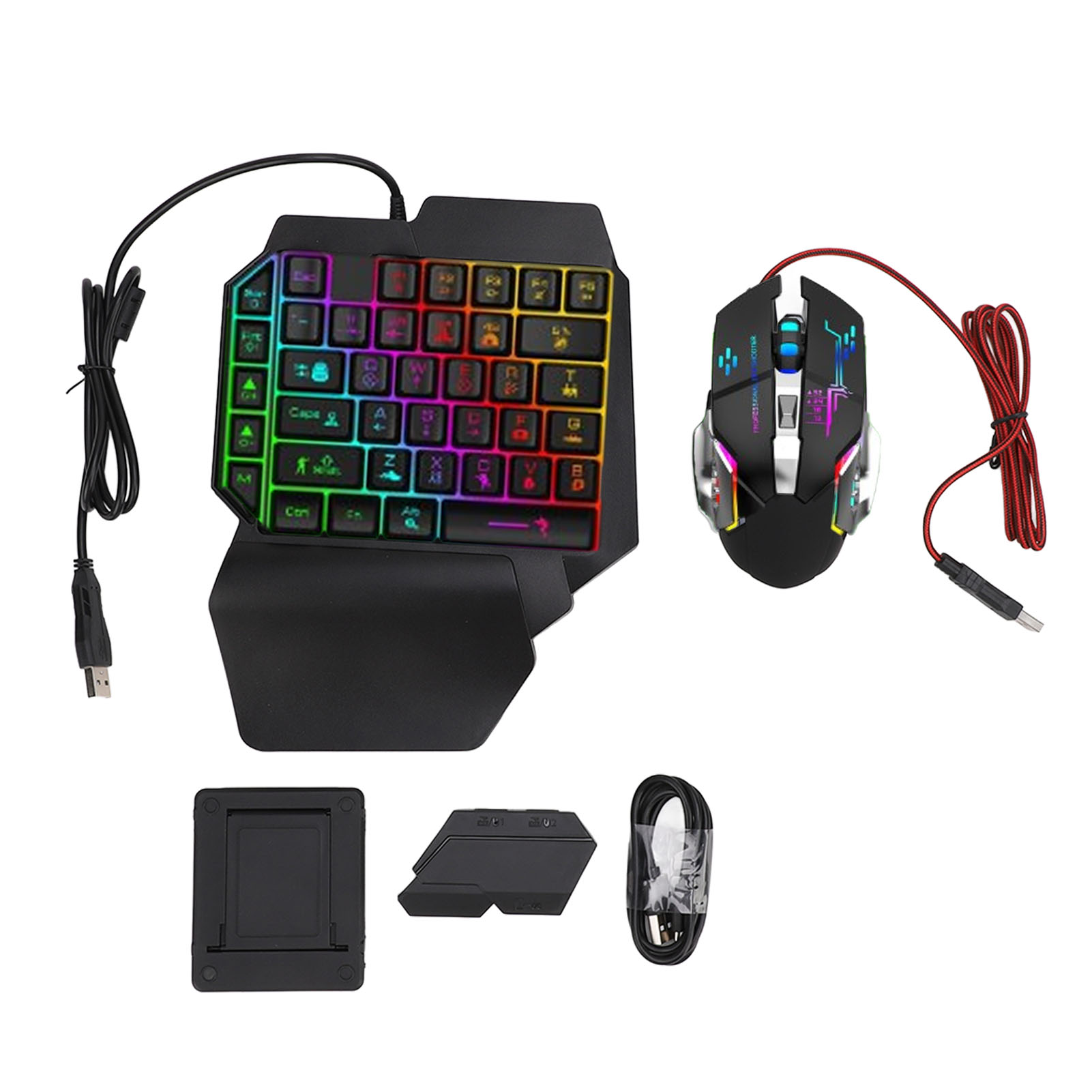 ชุดแปลงเมาส์คีย์บอร์ด ชุดคีย์บ - Gaming Accessories Holder บทวิจารณ์และราคา