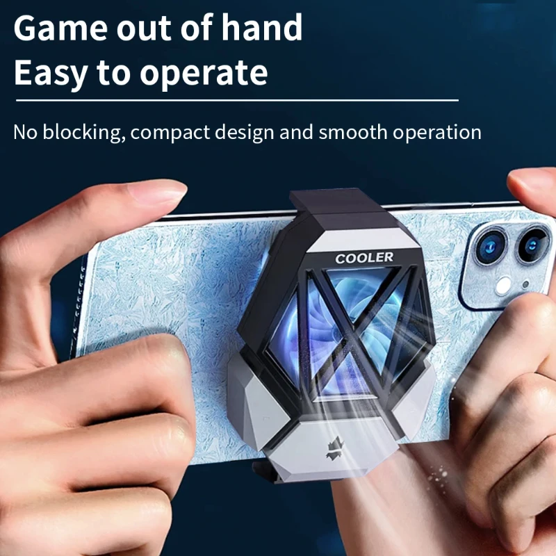 DY08 โทรศัพท์มือถือพัดลมระบายค - Gaming Accessories Mobile บทวิจารณ์และราคา