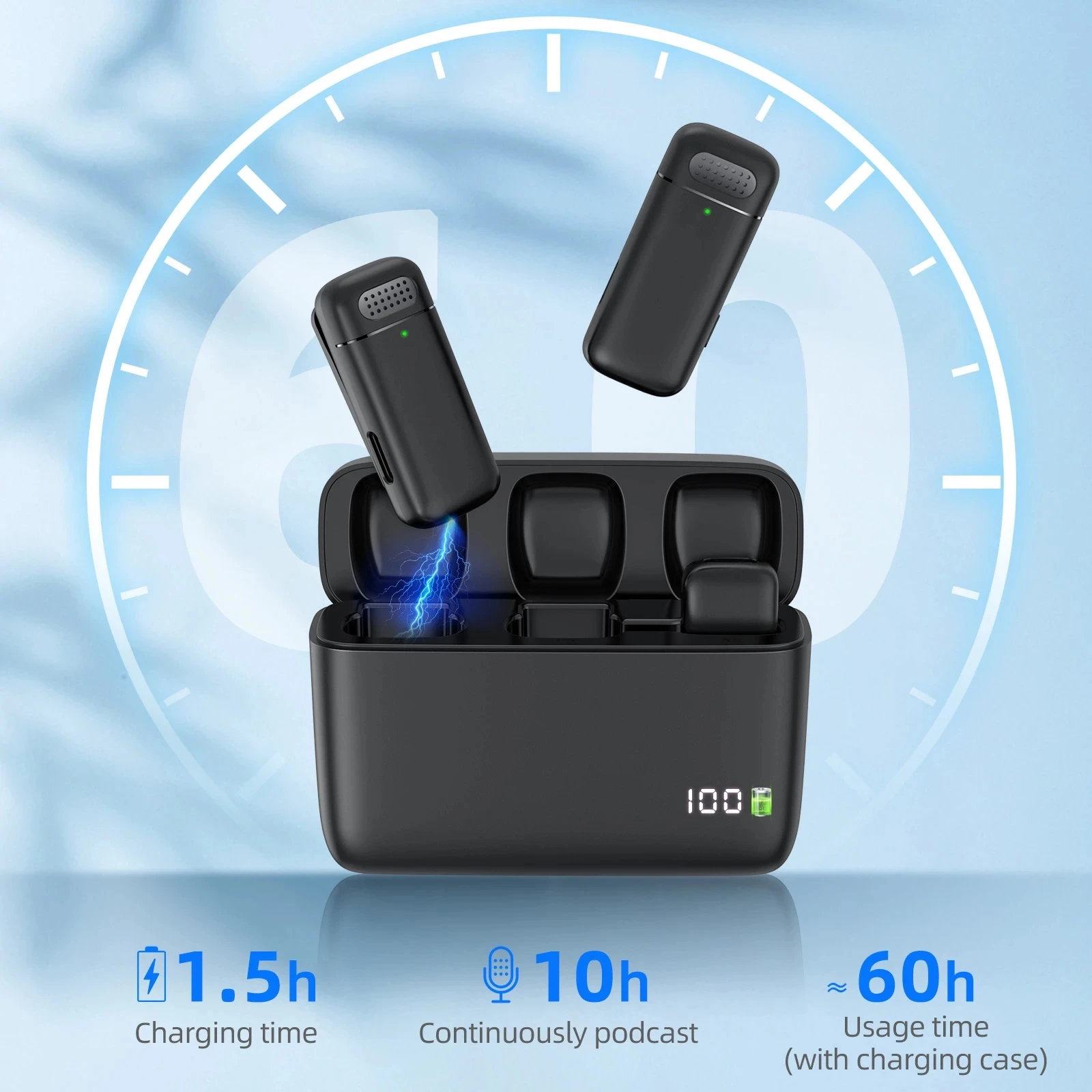ไมโครโฟนไร้สายแบบหนีบปกเสื้อ 2 - Gaming Accessories Iphone บทวิจารณ์และราคา