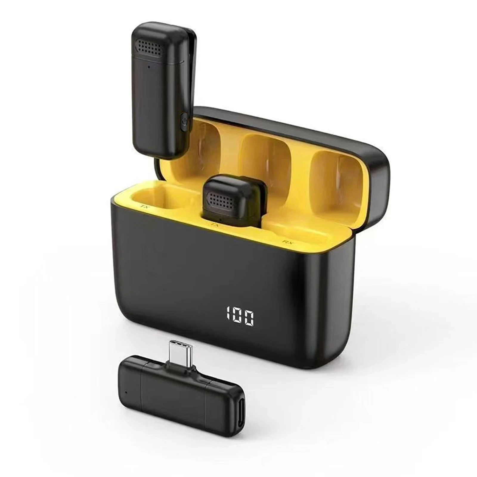 ไมโครโฟนไร้สายแบบหนีบปกเสื้อ 2 - Gaming Accessories Iphone บทวิจารณ์และราคา