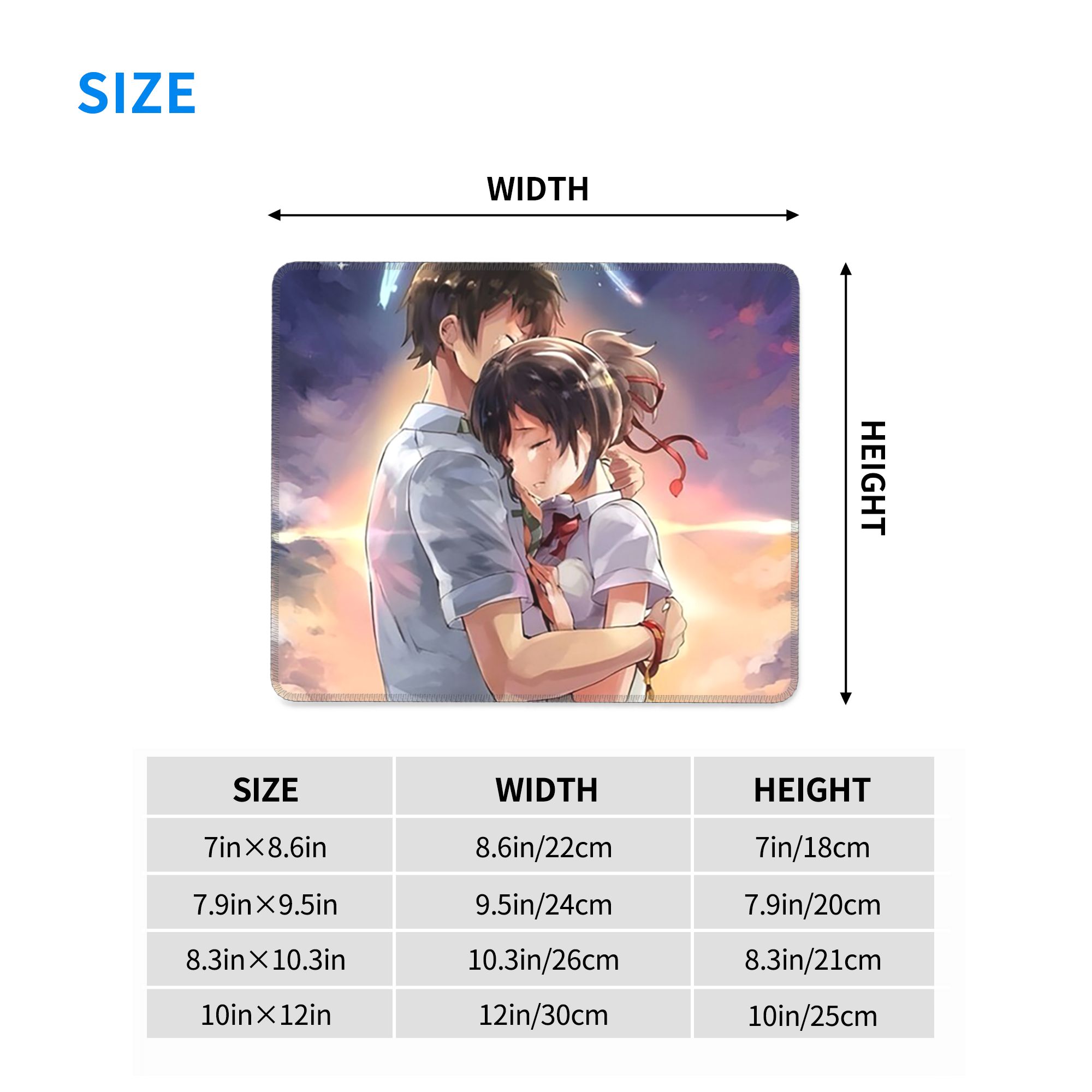 อะนิเมะญี่ปุ่นชื่อของคุณแผ่นรอ - Gaming Accessories Name บทวิจารณ์และราคา