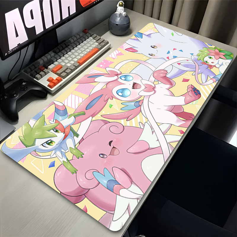 แผ่นรองเมาส์สีชมพูขนาดใหญ่ XXL - Gaming Office Accessories บทวิจารณ์และราคา